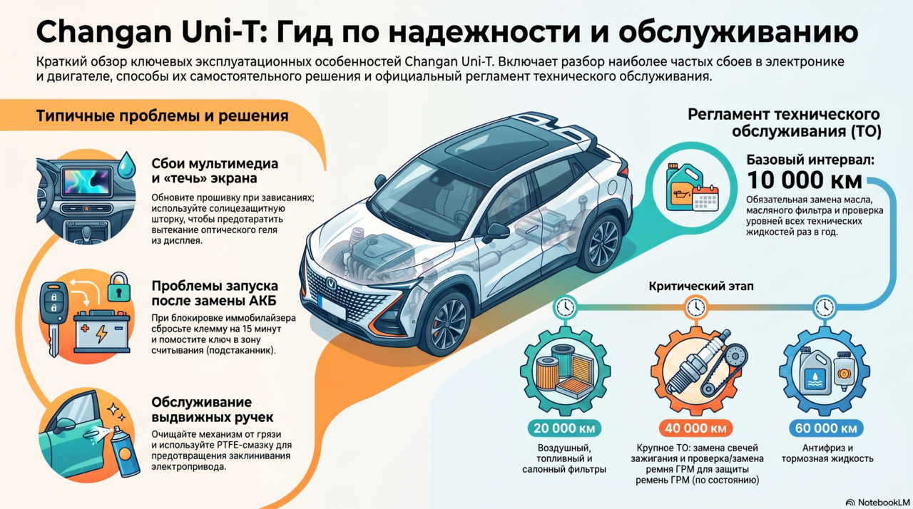 Проблемы Changan Uni-T
