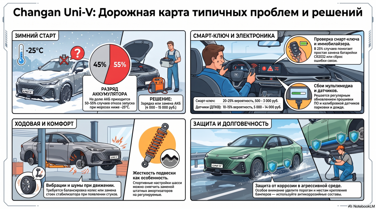 Проблемы Changan Uni-V