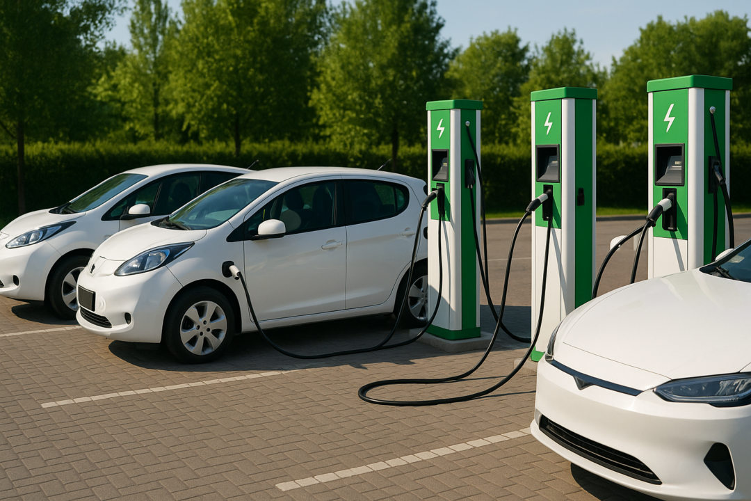 EV зарядка: домашняя против общественной 