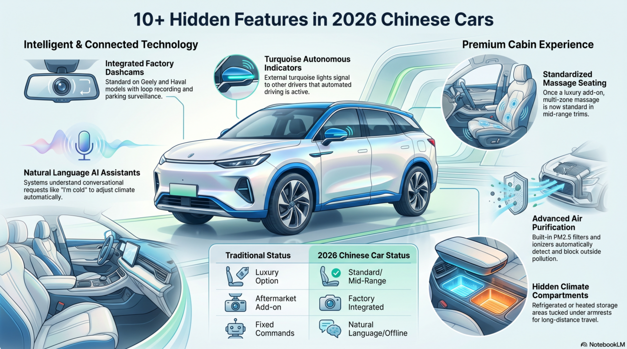 Hidden Features in Chinese Cars That Will Surprise You