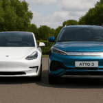 Tesla или BYD: Какой бренд электромобилей лучше в 2025 году? Teslaa против BYD