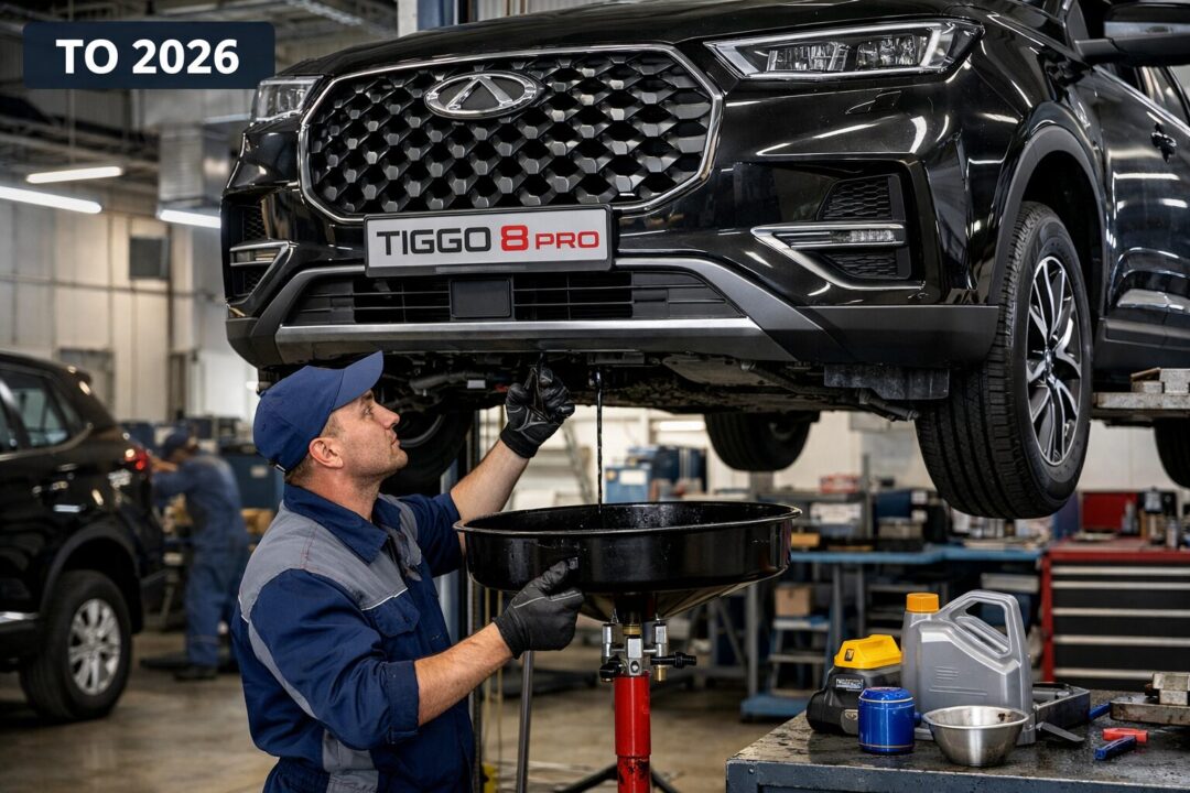 Chery Tiggo 8 Pro ТО 2026