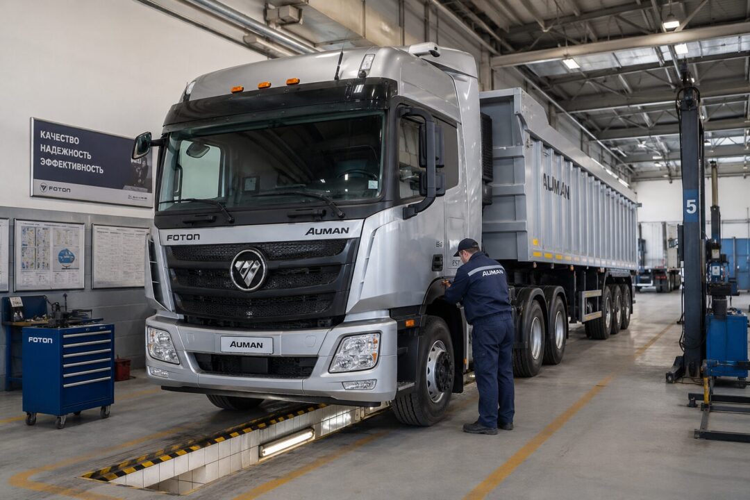 Болячки Foton Auman после 200 000 км