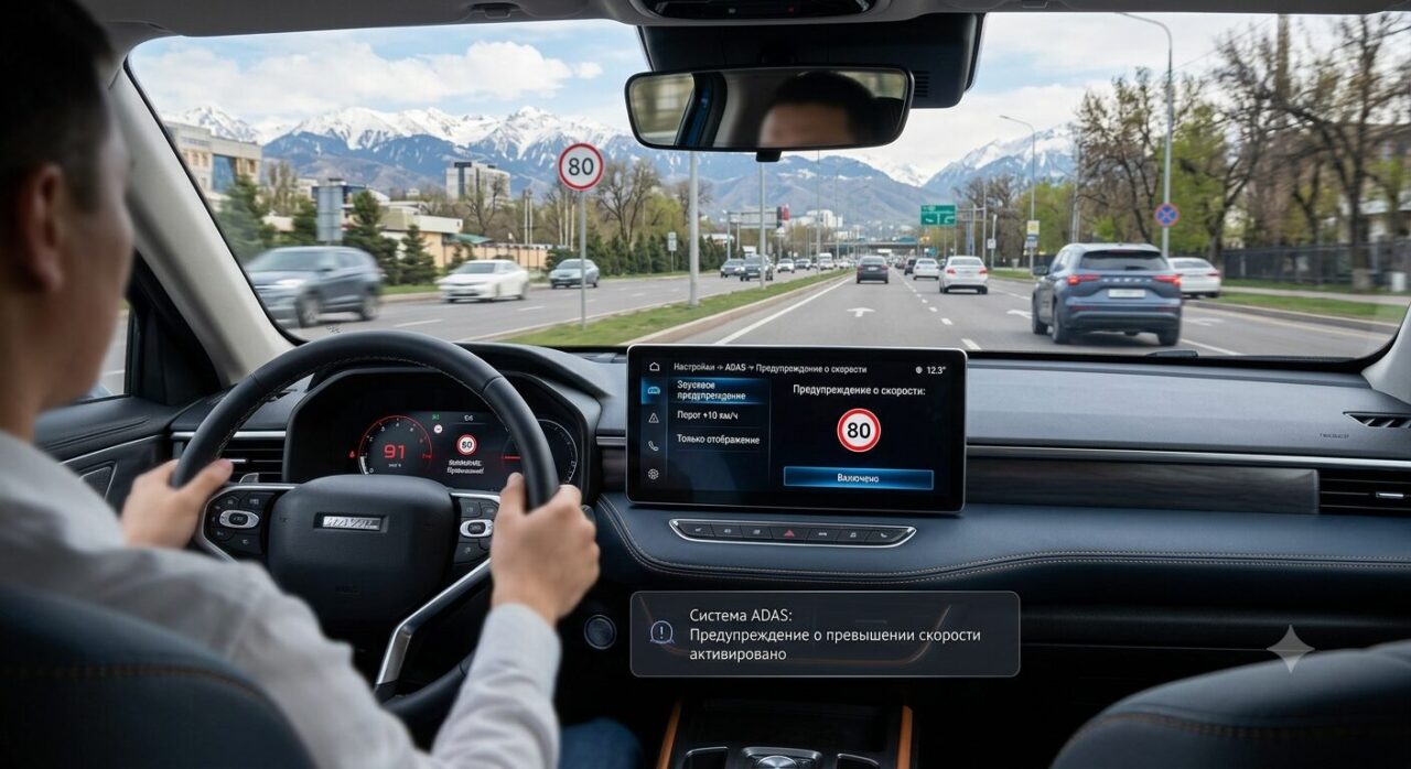 How to turn off the speed warning on the Haval Jolion
