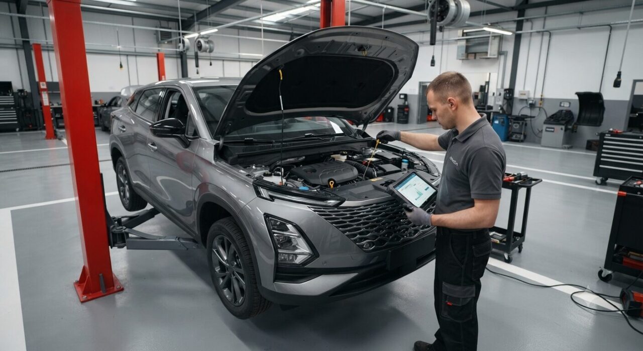 Регламент ТО Omoda C5: интервалы, масло, фильтры и обслуживание