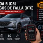 Códigos de Falla Omoda 5 (C5): Guía Completa DTC 2026