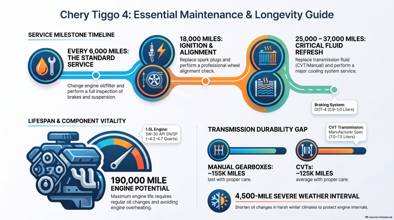 Chery Tiggo 4 maintenance