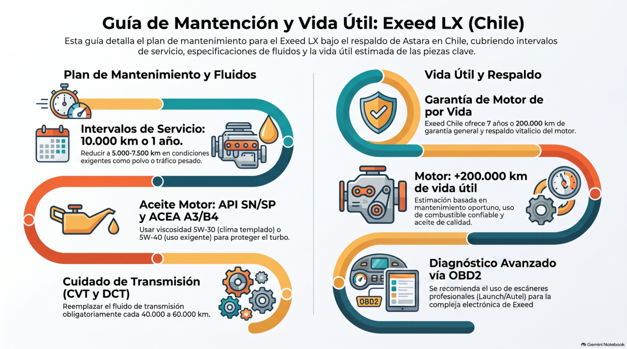 Mantención del Exeed LX