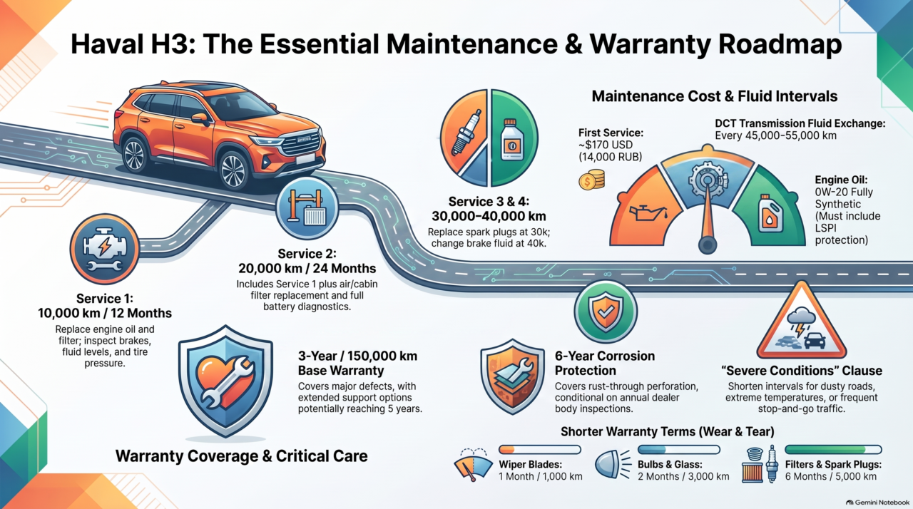 Haval H3 Maintenance Schedule